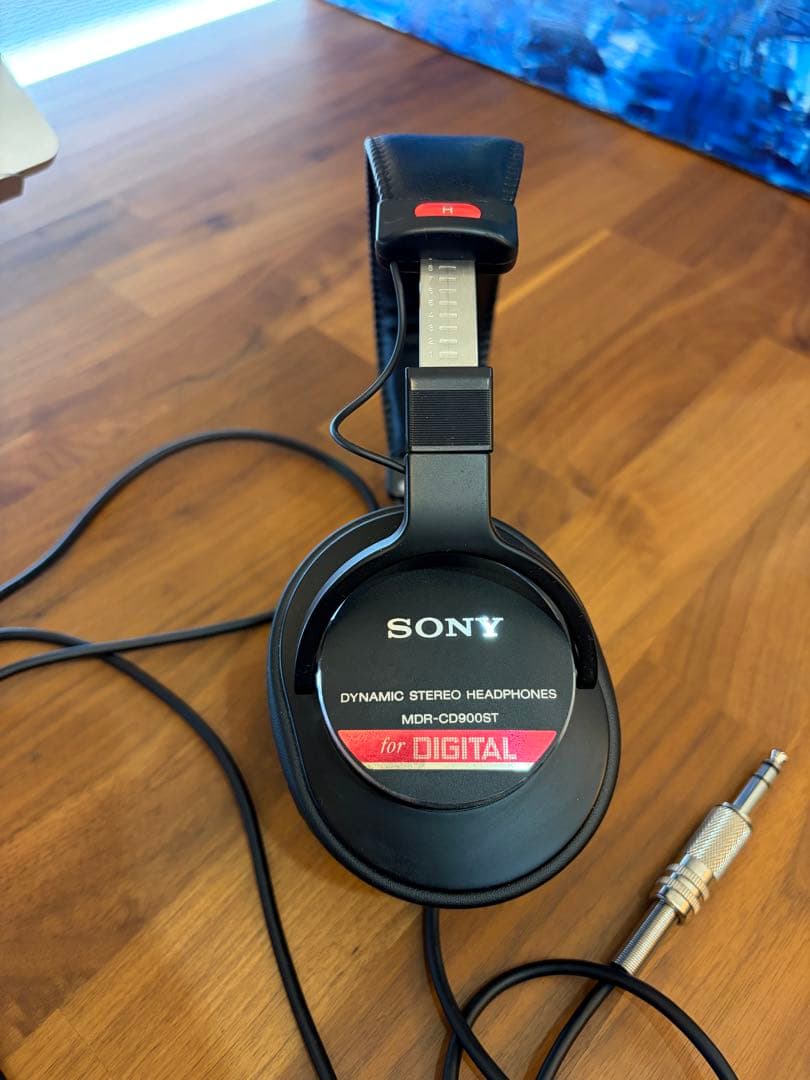 SONY密閉型スタジオモニターヘッドホンMDR-CD900ST 美品