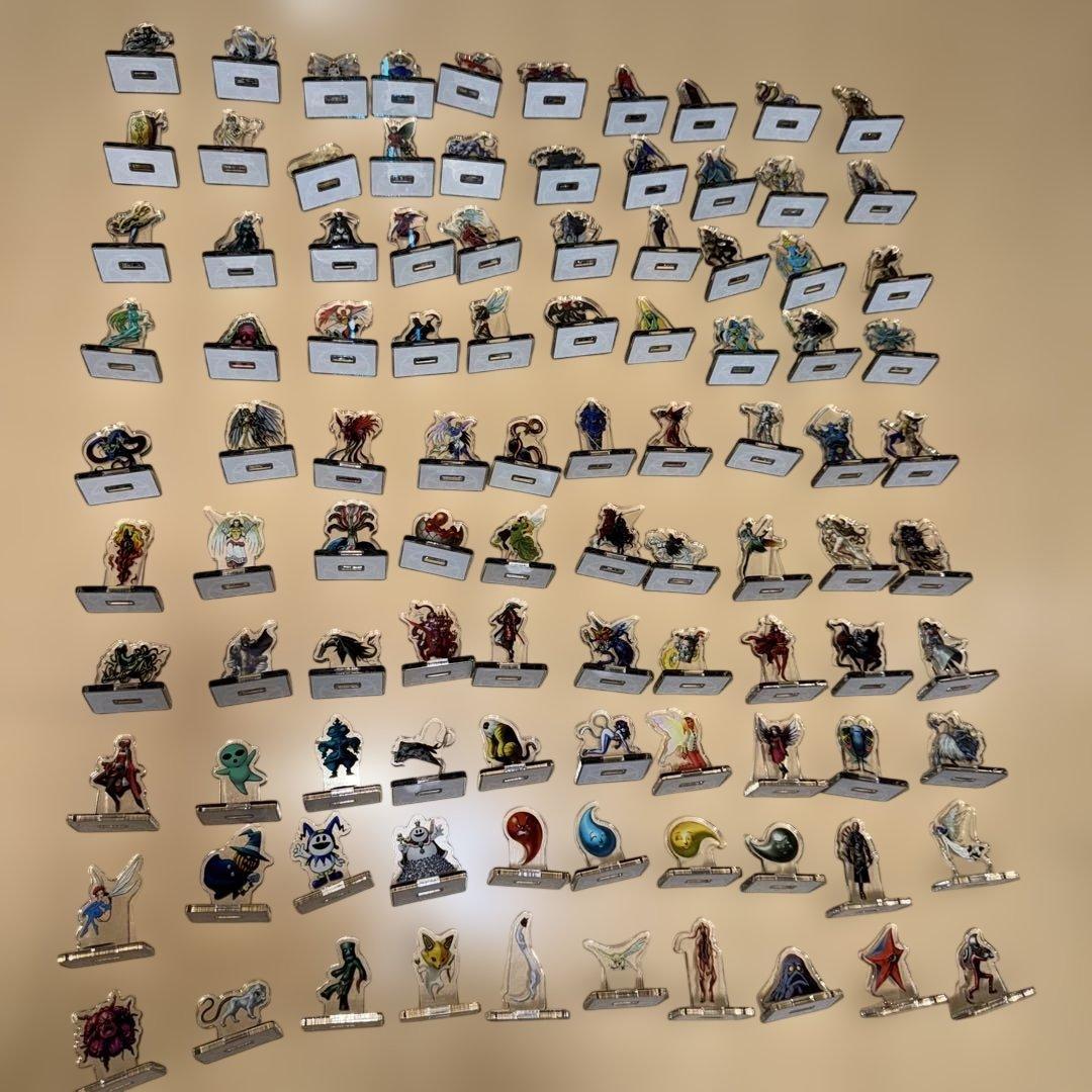 真・女神転生　トレーディングアクリルミニフィギュア　全100種　フルコンプ