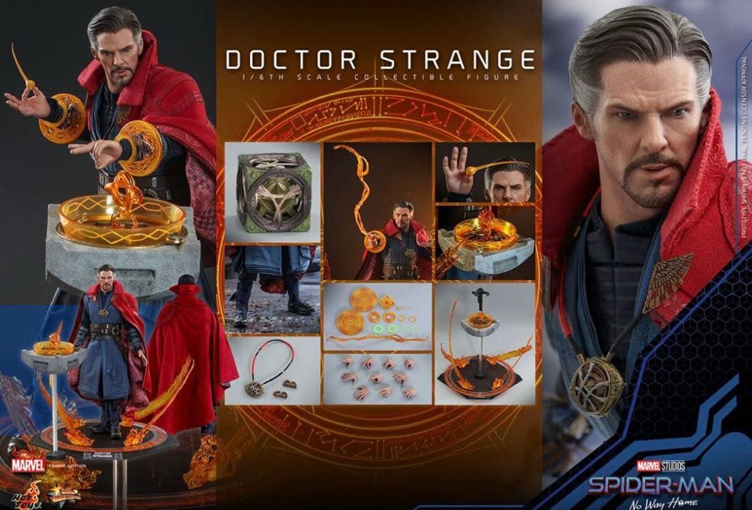 ホットトイズ ドクター・ストレンジ スパイダーマン：ノー・ウェイ・ホーム