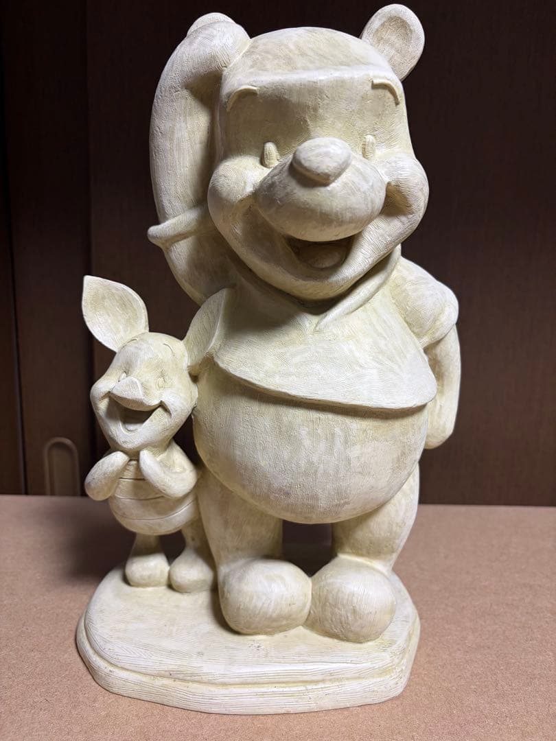 くまのプーさん ガーデンスタチュー ポリレジン フィギュア 置物 ピグレット