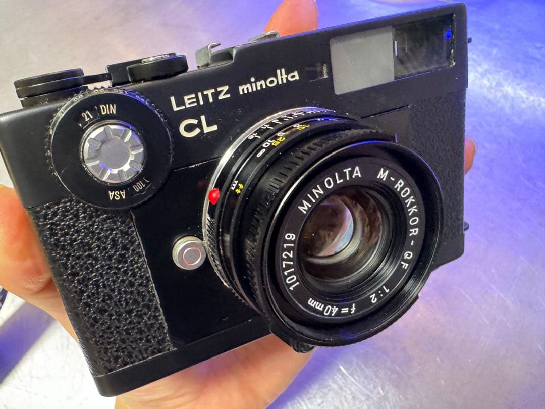 【最終値下】ライカLEITZ minolta CL + ROKKOR 40mm