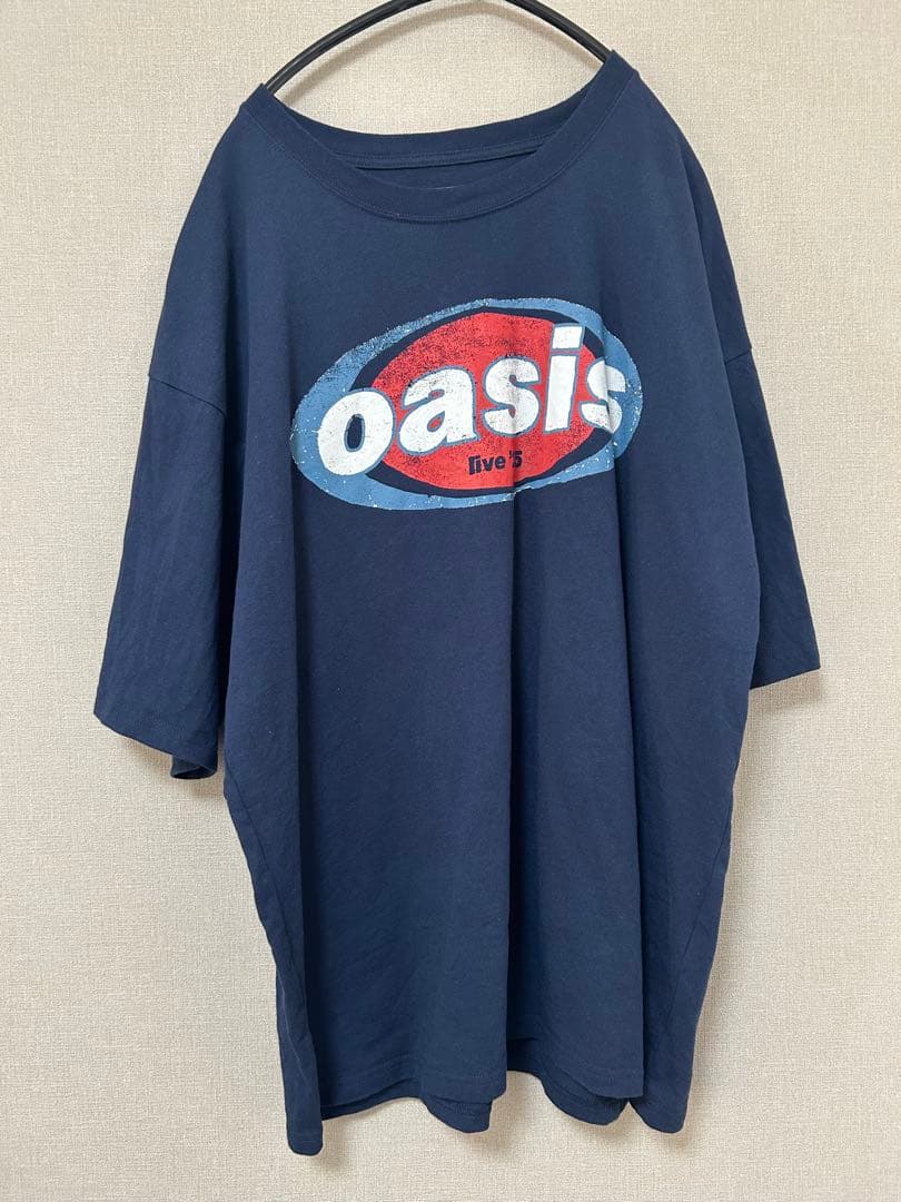 oasis live25 Tシャツ ネイビー