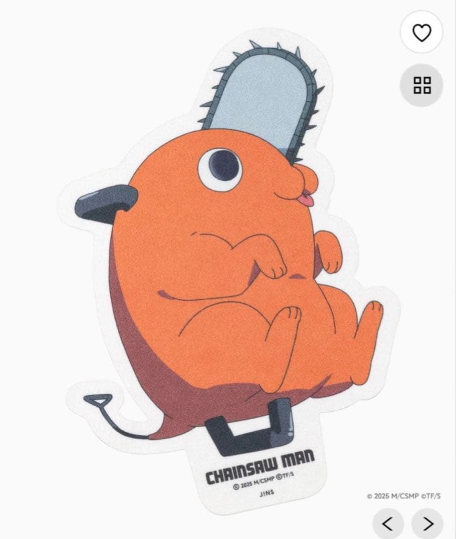 JINSチェンソーマンコラボ レゼモデル