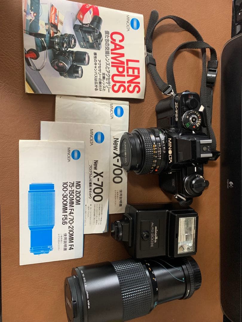 美品☆MINOLTA X-700 フィルム一眼レフカメラ☆