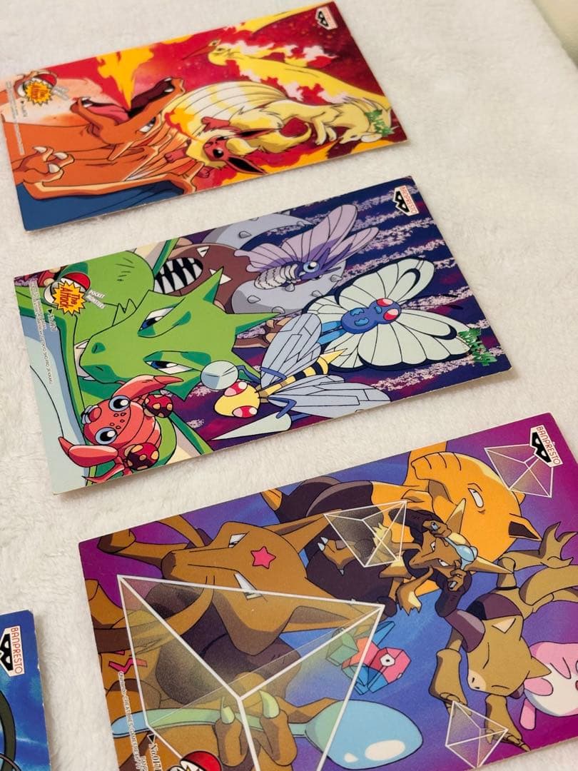 【希少】1999年 初代ポケモン アニメ ポストカード 6枚セット