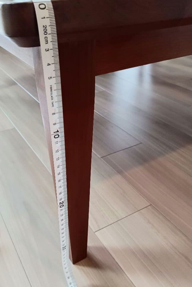 ローテーブル　ブラックチェリー