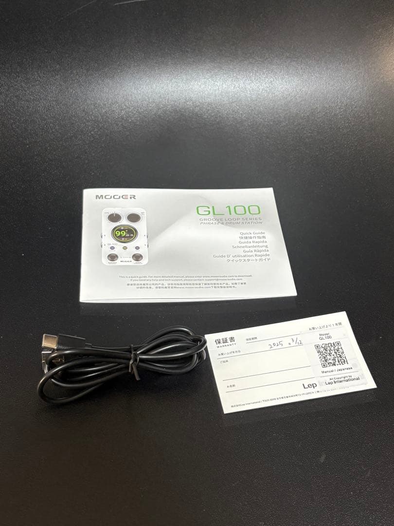 MOOER GL100 ルーパー