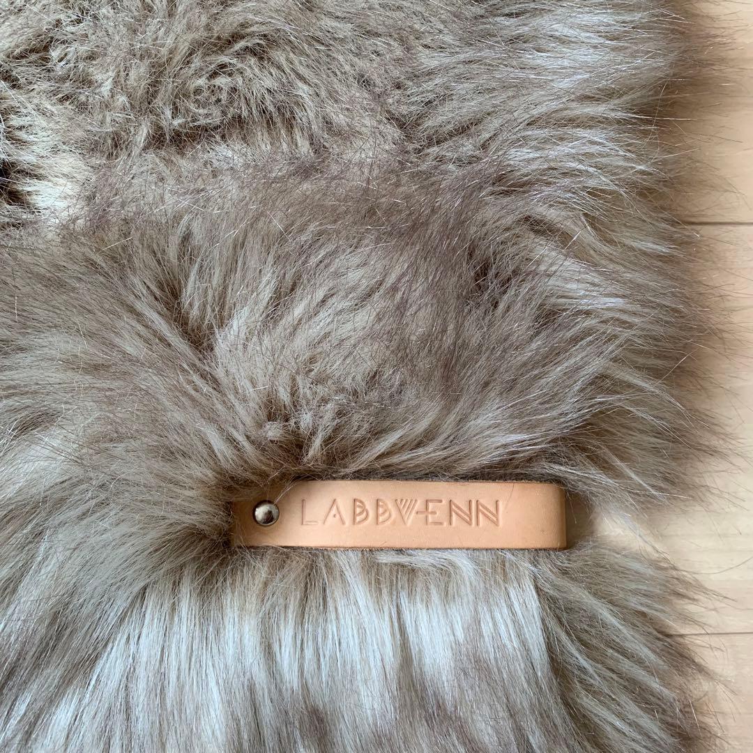 エコファー　ブランケット　毛布　ドッグ犬　ペット　ブラウン　茶色　北欧インテリア