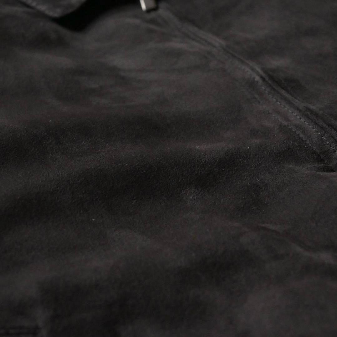 u*d様 Croft&Barrow　スエードタッチ　スイングジャケット　ブラック