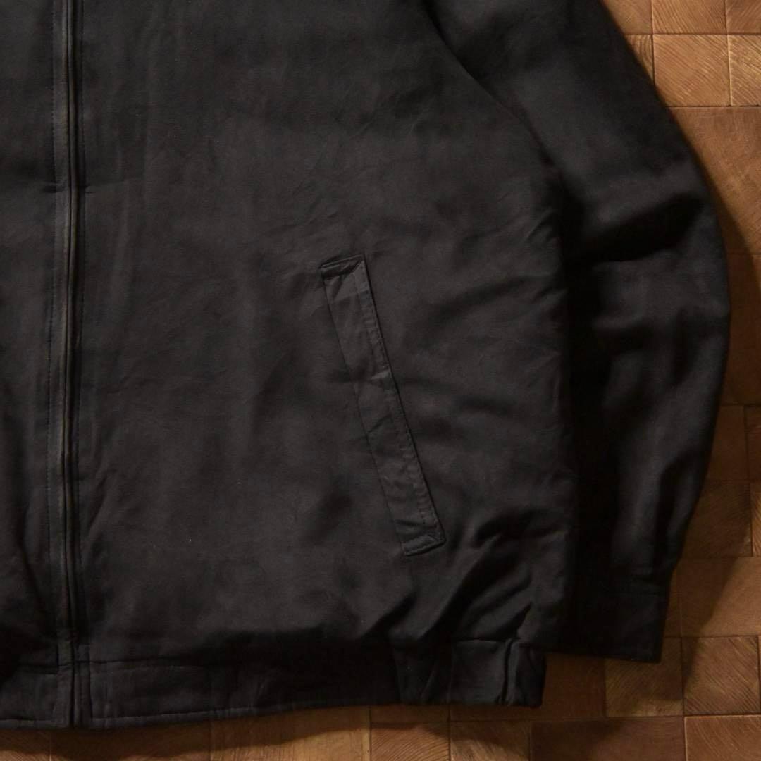 u*d様 Croft&Barrow　スエードタッチ　スイングジャケット　ブラック
