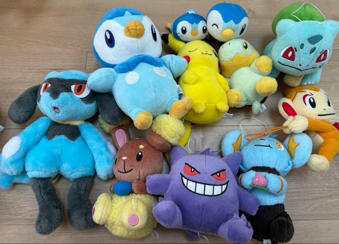 ポケセン SEGA等 ポケモン ぬいぐるみ色々コレクション まとめ売り合計44個