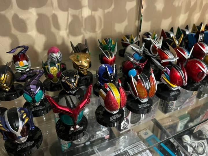 引退品　178個　仮面ライダー　マスクコレクション