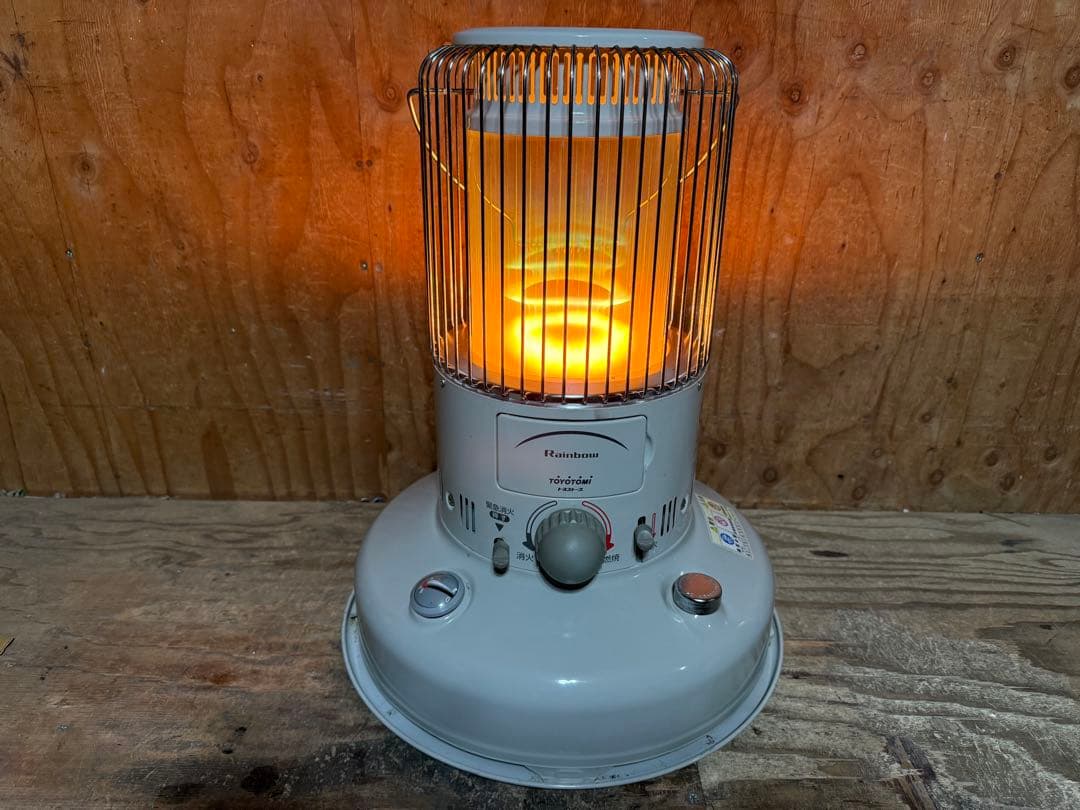 芯乾燥済 石油ストーブ レインボー RB-25C 分解メンテナンス済 12年製