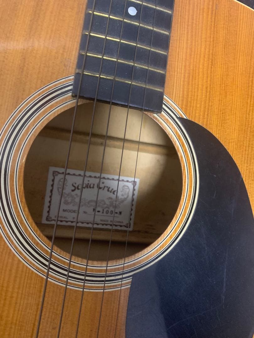 Sepia Crue アコースティックギター　Ｗ－100-N ハードケースセット