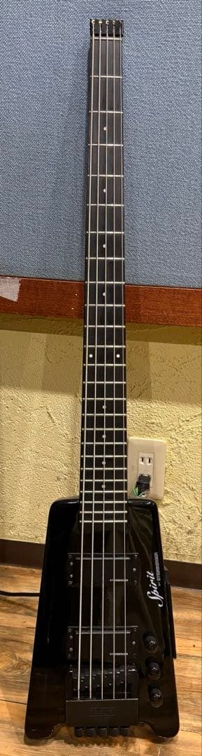 【美品】新品弦・ケース付★Steinberger Spirit XT-25 5弦