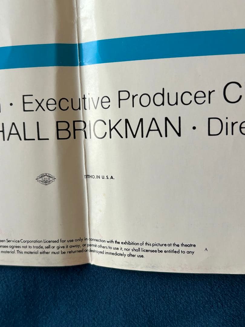 スリーパー　USオリジナル映画ポスター