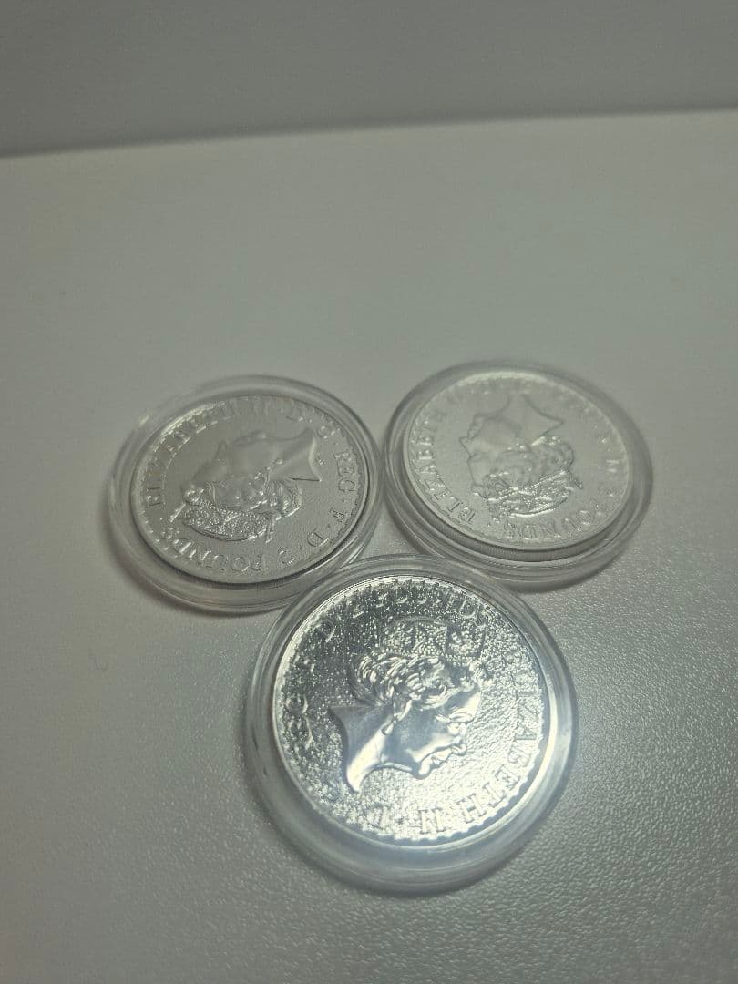 ブリタニア　銀貨　2016年