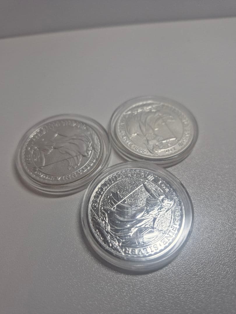 ブリタニア　銀貨　2016年