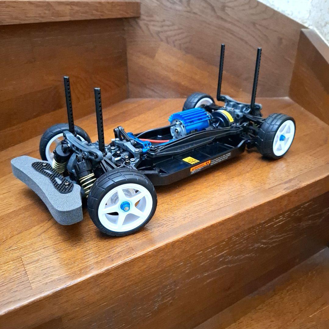 田　宮 T T 0 2 D シャーシ　 組み立て完成品