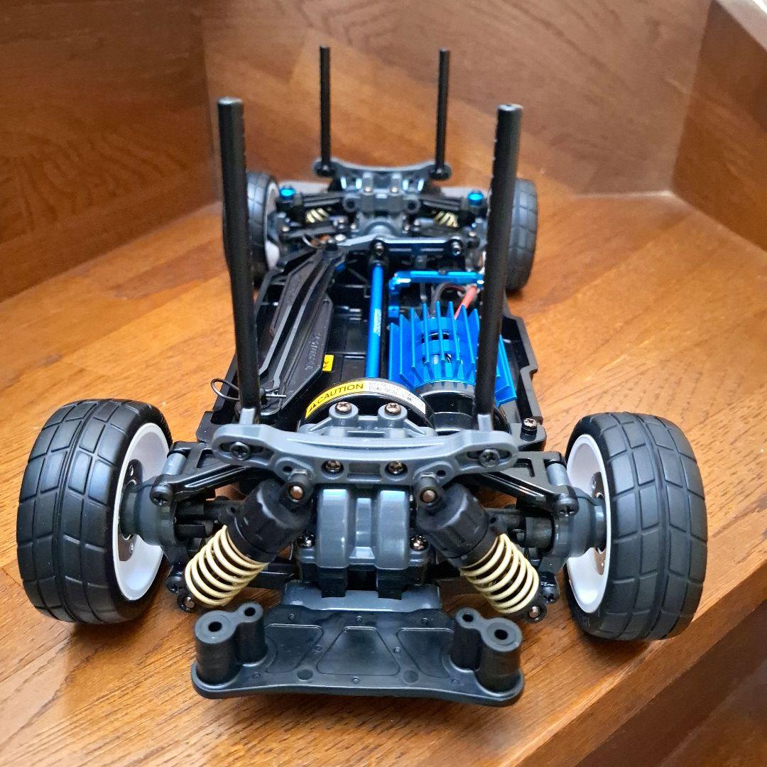 田　宮 T T 0 2 D シャーシ　 組み立て完成品