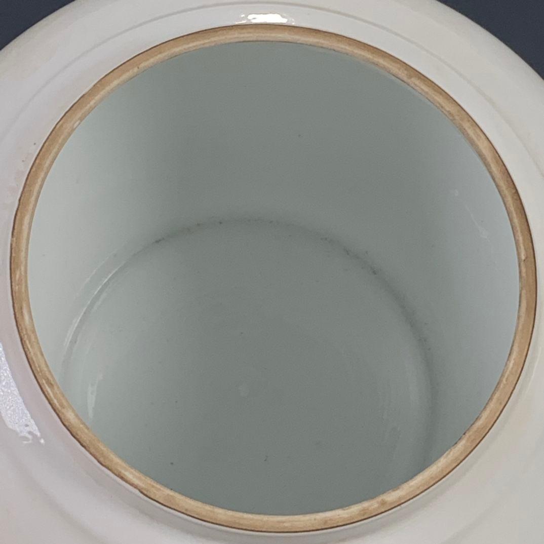 清乾隆粉彩蒔金蓮花蓋缶 景徳鎮 陶磁器 装飾品 工芸品 美術品 置物