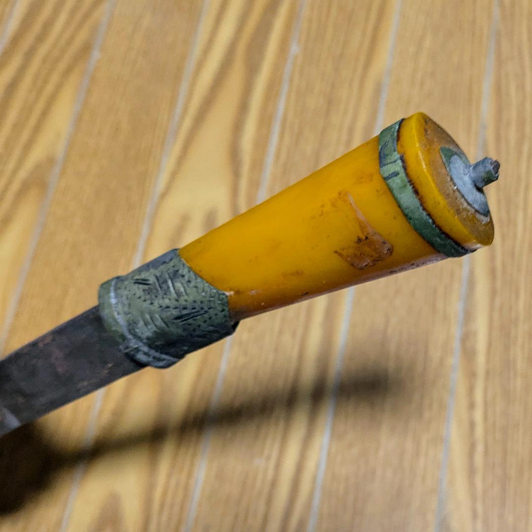 ハンドメイド モロッコナイフ モロッコ製ヴィンテージナイフ 約50年前の骨董品