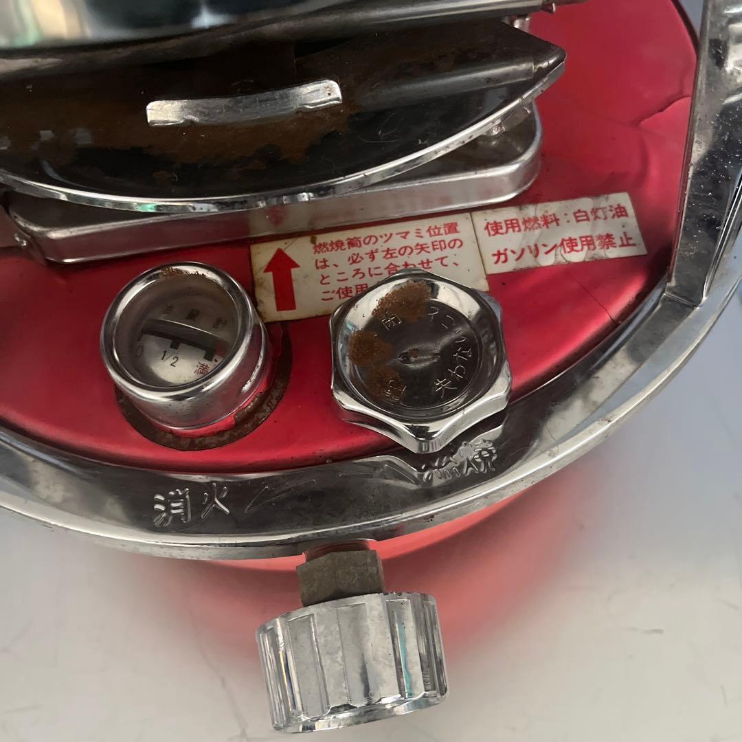 石油ストーブ ＫＳＰー１ 赤フジカ　昭和レトロ　（動作未確認）現状品