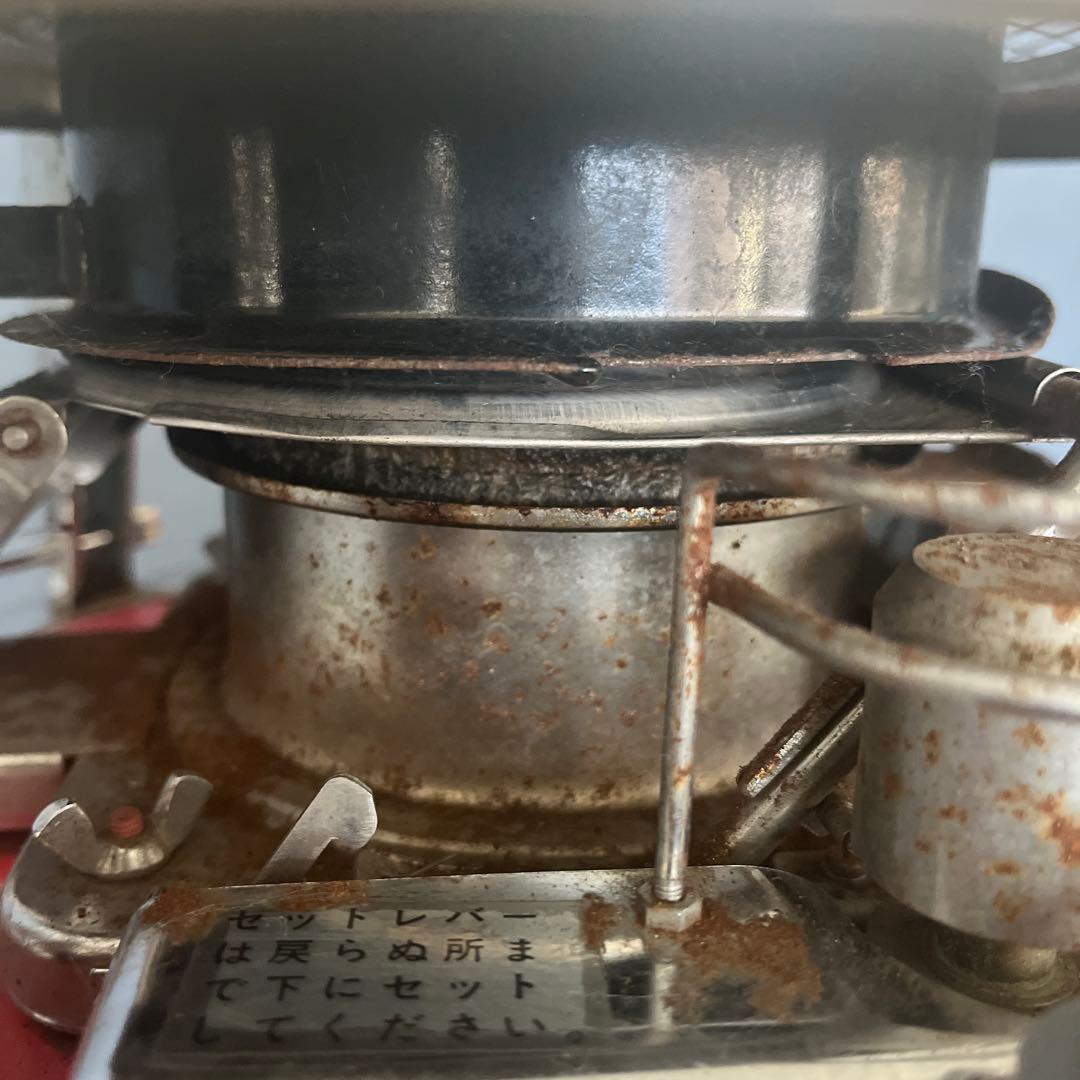 石油ストーブ ＫＳＰー１ 赤フジカ　昭和レトロ　（動作未確認）現状品