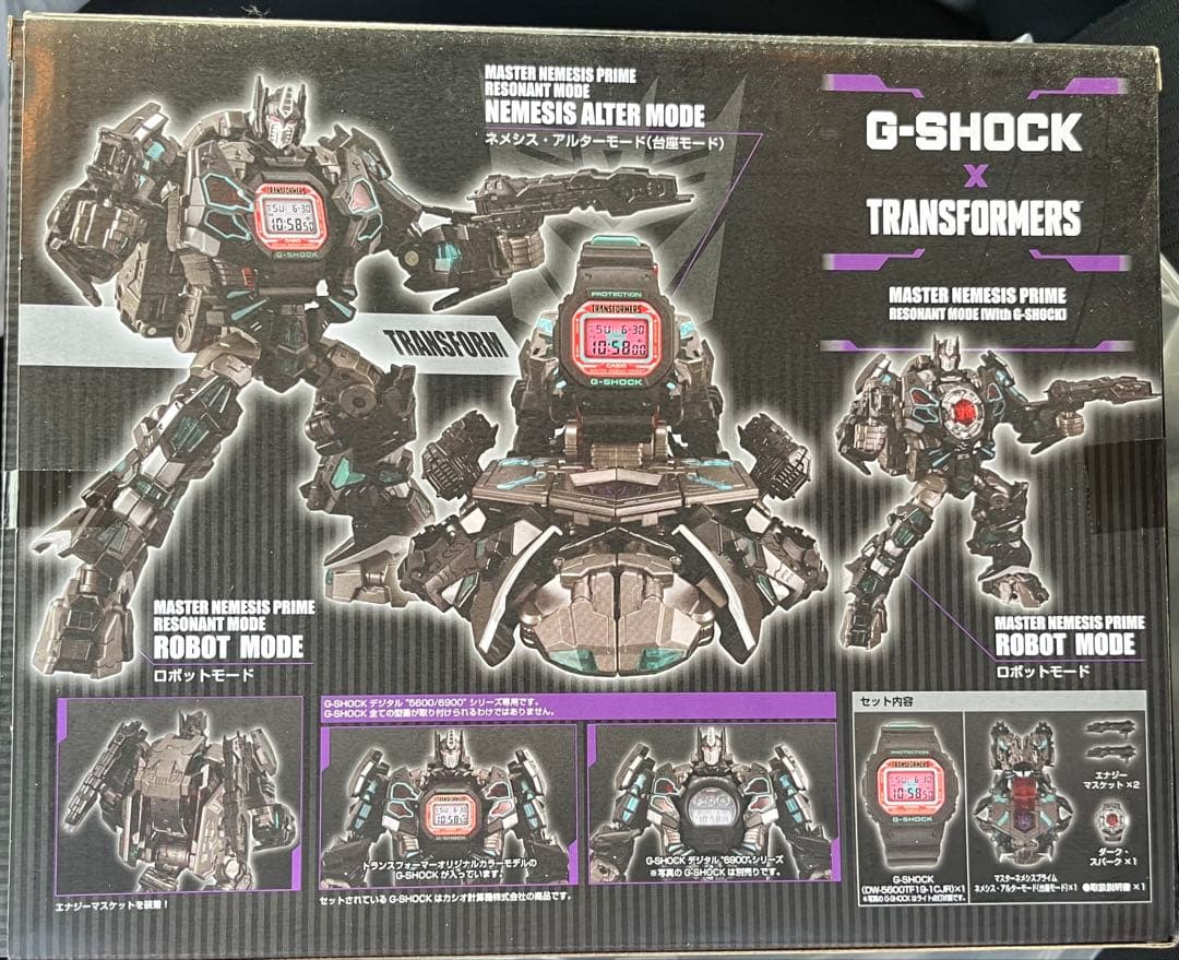 Gショック　トランスフォーマー　ネメシス