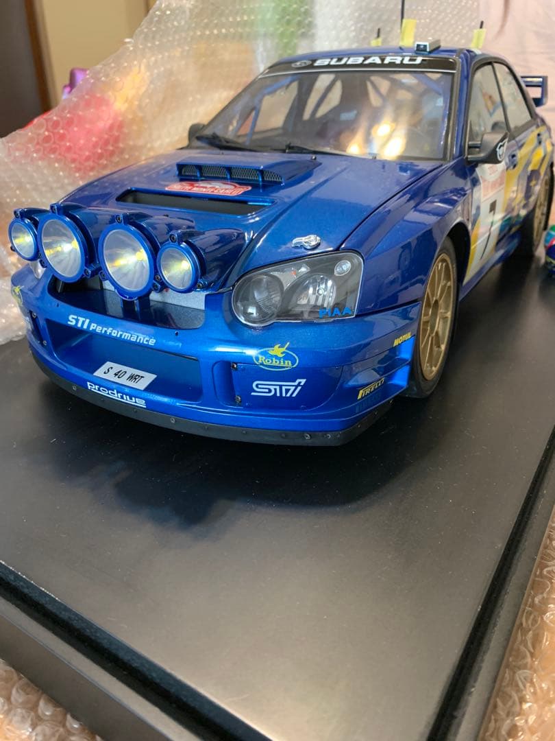 た*か様 アシェット　スバルインプレッサをつくる　完成品　ギミック動作確認済み