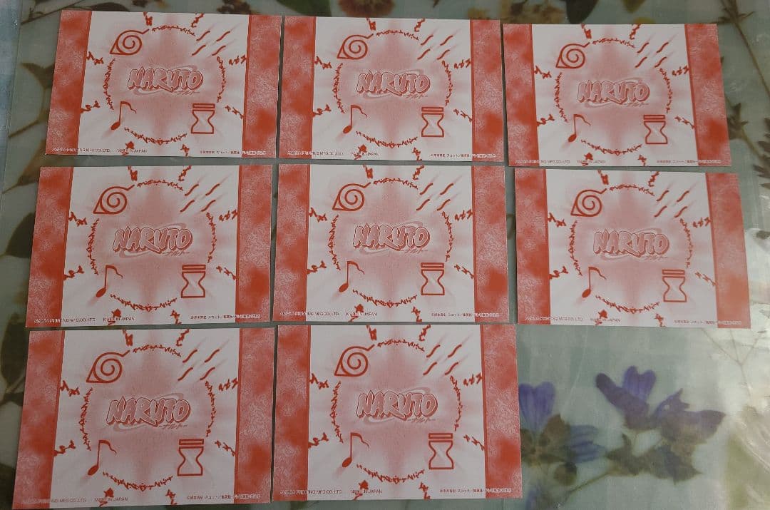 NARUTO ナルト ブロマイドカード 58枚