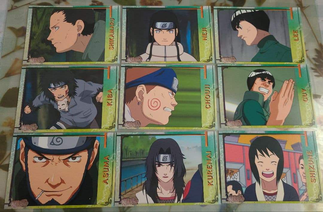NARUTO ナルト ブロマイドカード 58枚