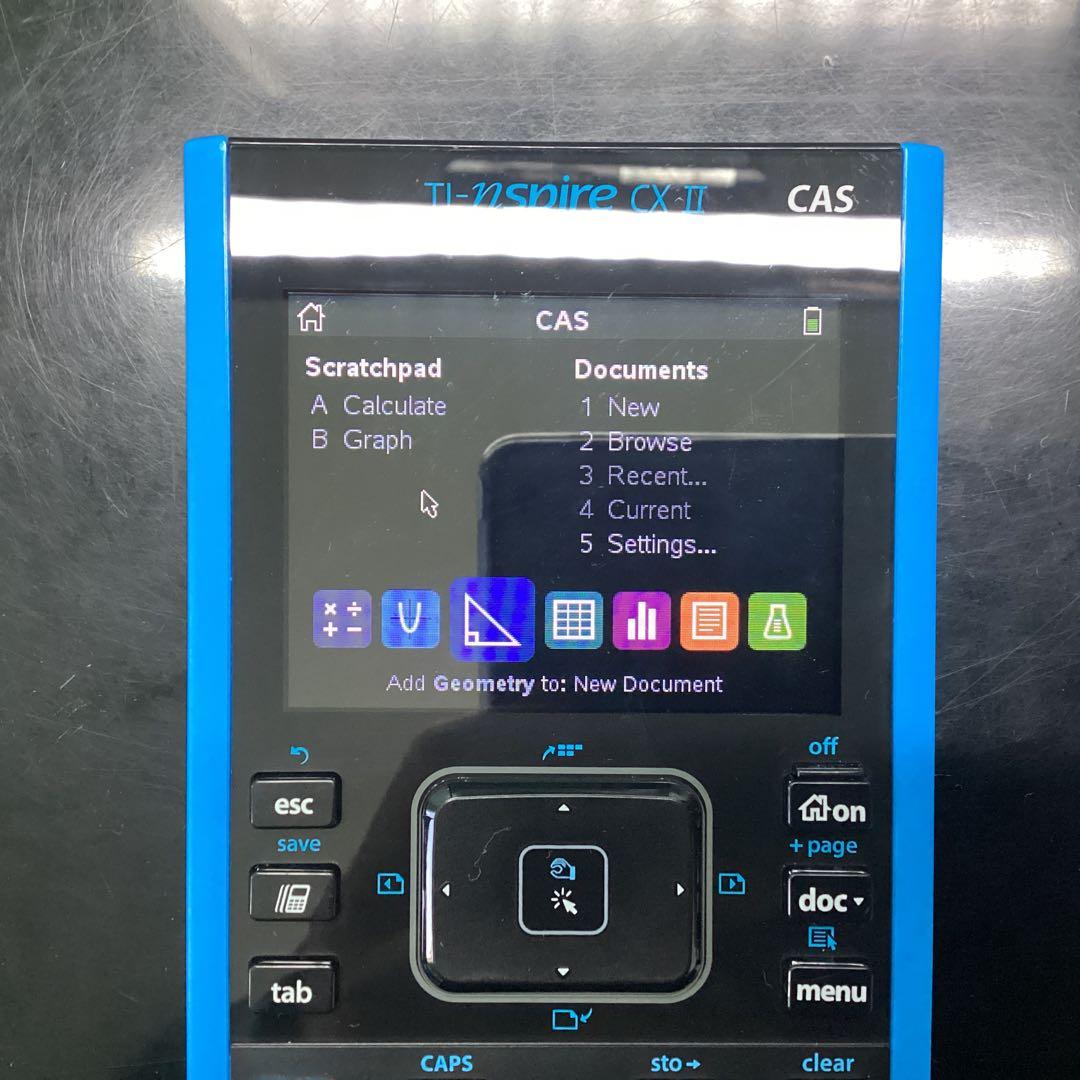 TI-Nspire CX II CAS グラフ計算機 GDC
