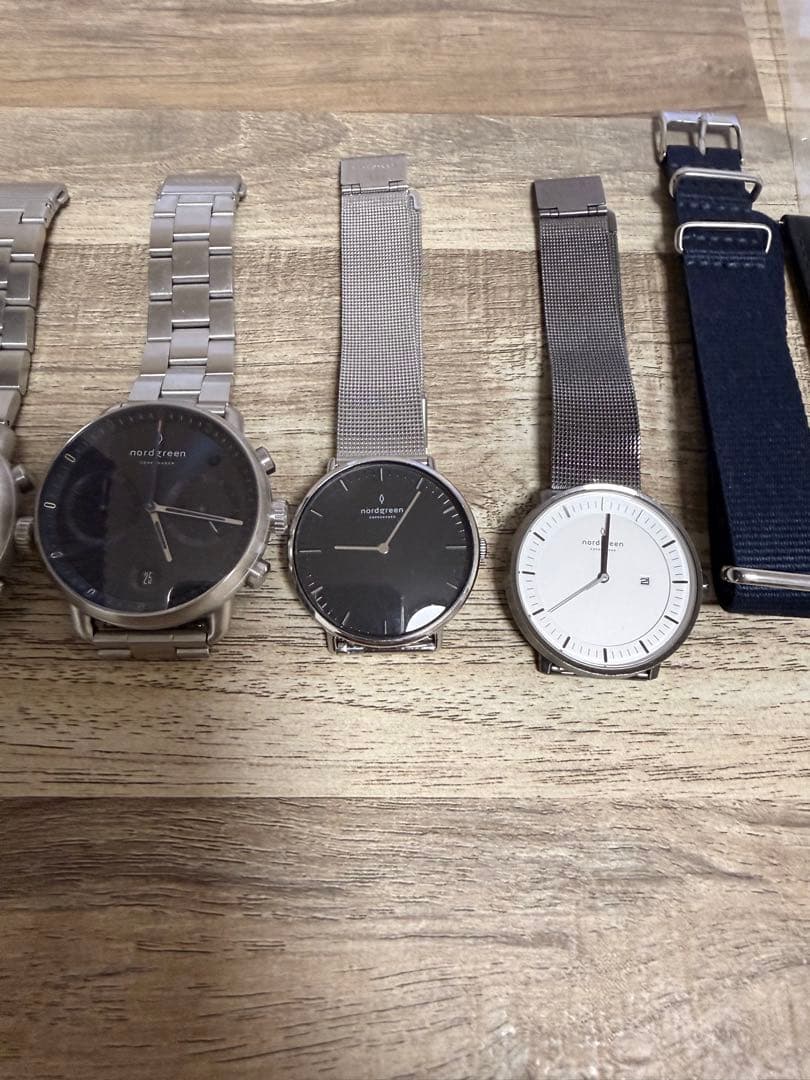 腕時計4本セット(Nord green)
