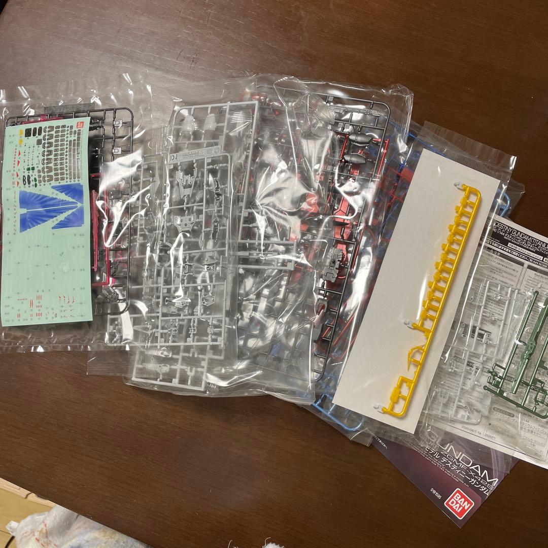 ガンダム プラモデル DESTINY GUNDAM 光の翼 BANDAI