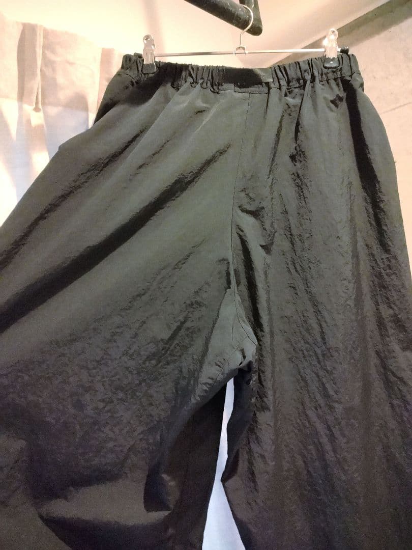 【美品】GRAMICCI NYLON FLARE PANTS ブラック M
