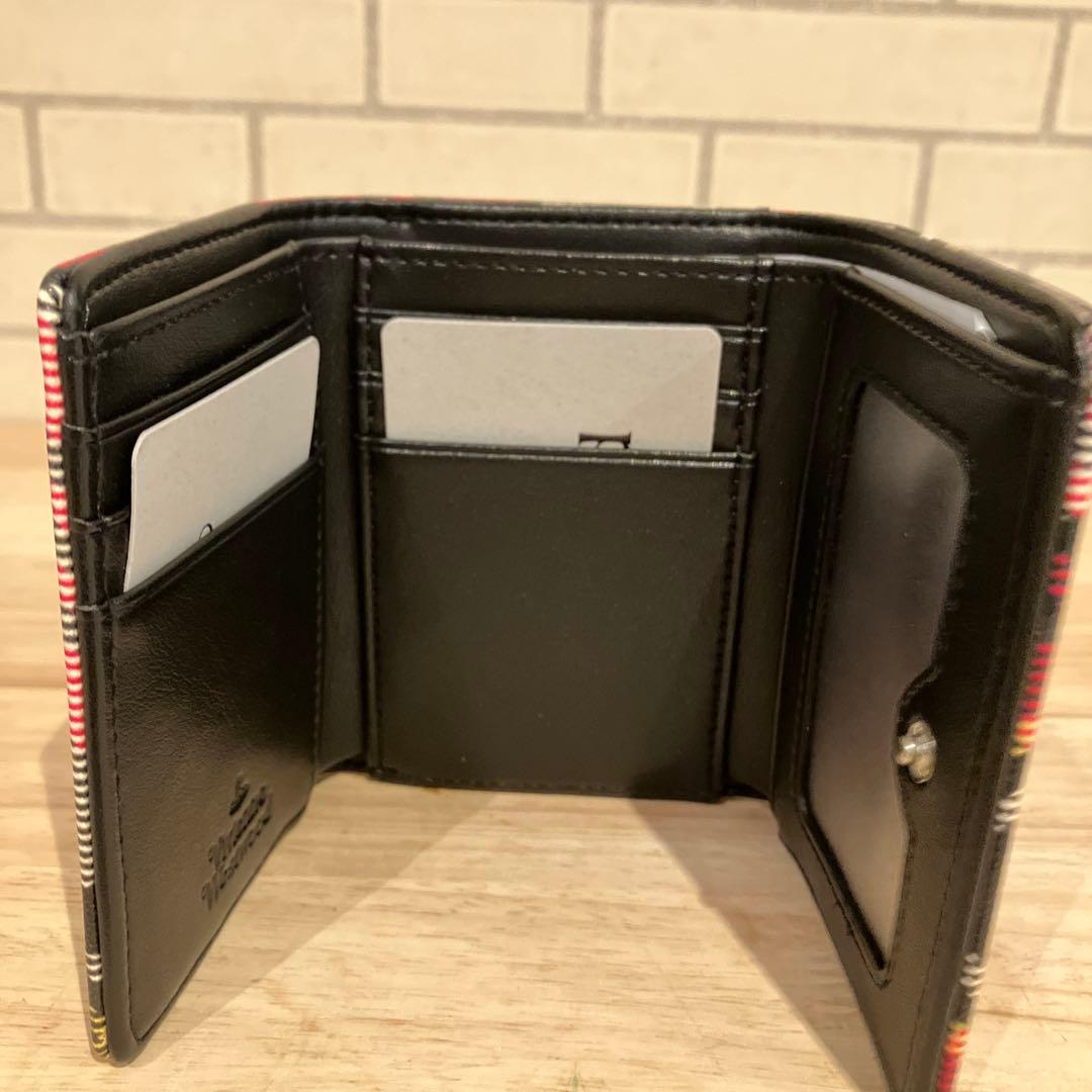 ❤️新品❤️Vivinne Westwood チェック柄がま口三つ折り財布　オーブ
