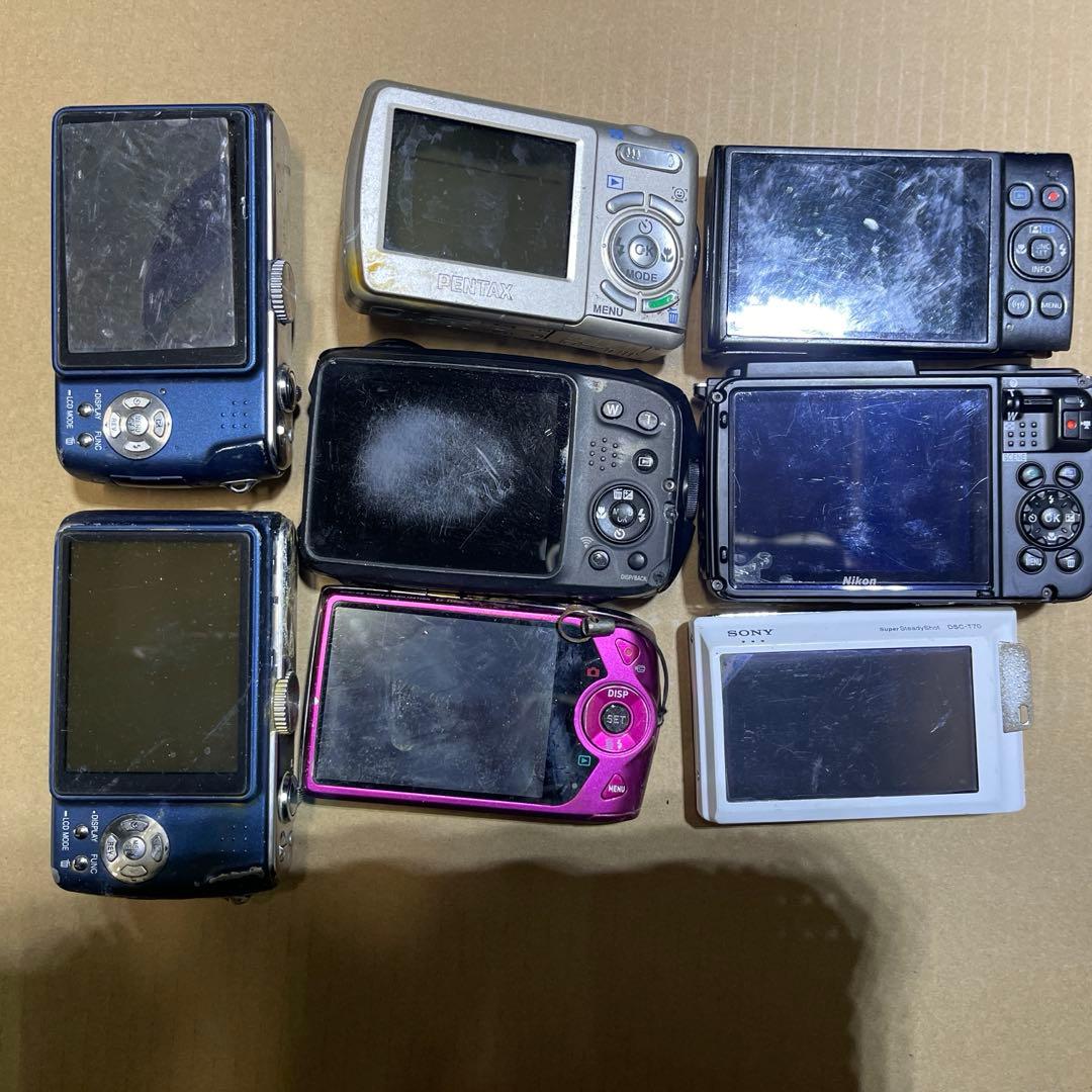 ジャンクカメラ8台セット