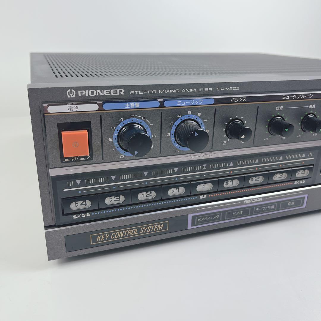 パイオニア SA-Ｖ20 II 業務用カラオケアンプ 動作品
