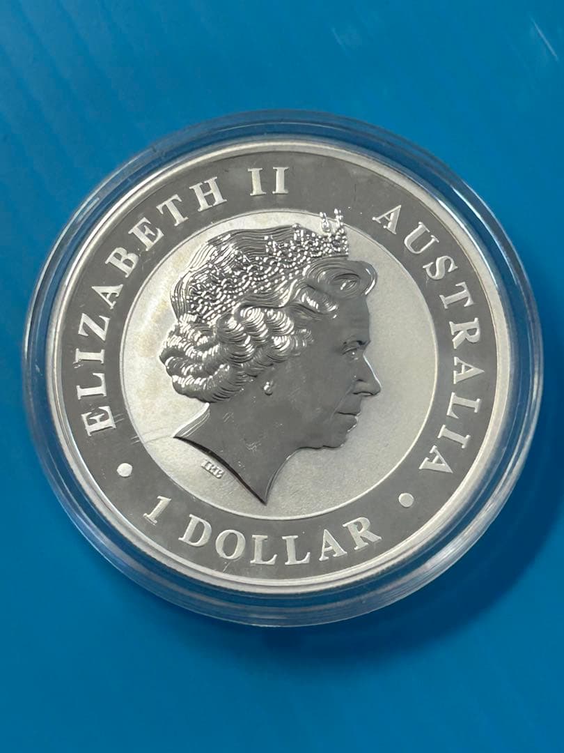 【希少】 2012年コアラ銀貨2009年コアラ ゴールドプレート金箔仕上げ銀貨