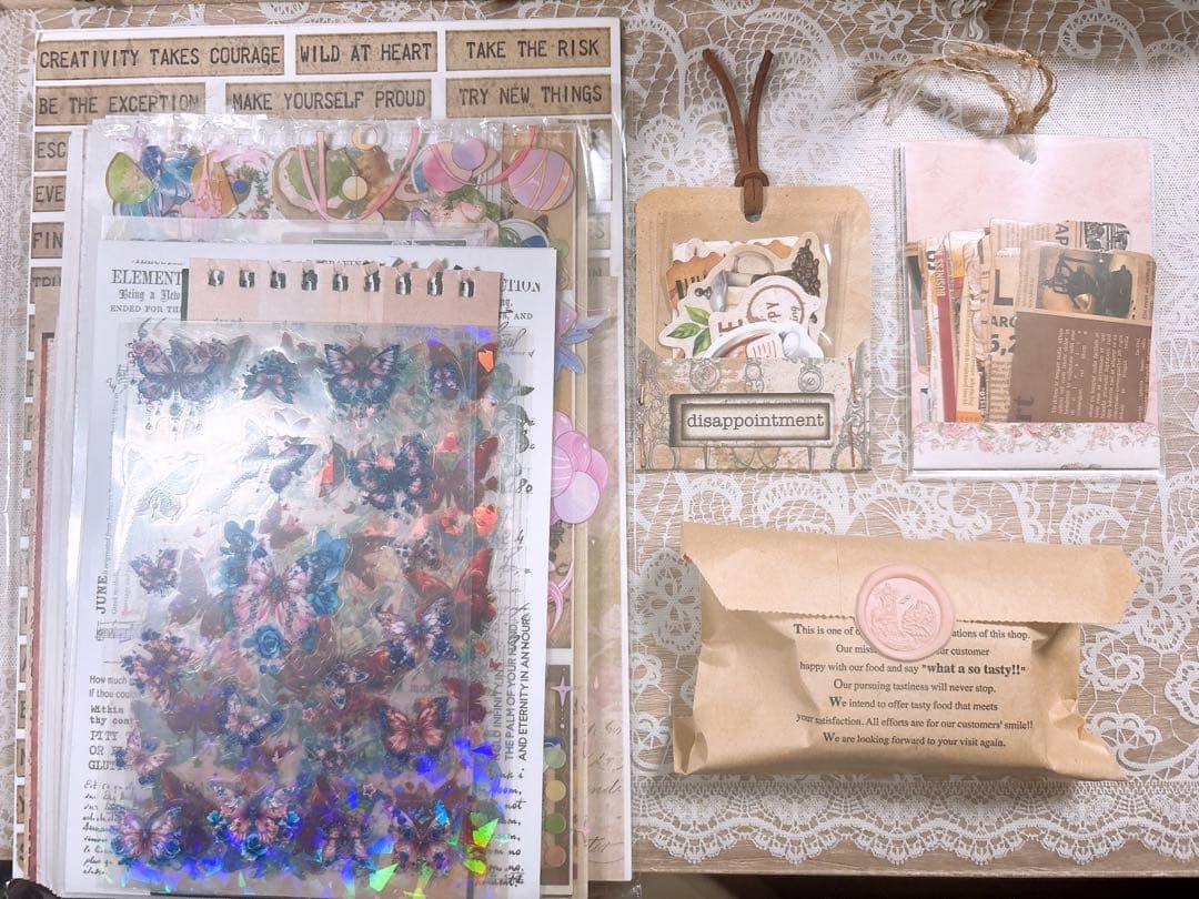 コラージュ素材4300点以上　おすそ分け まとめ売り　オマケ超大量