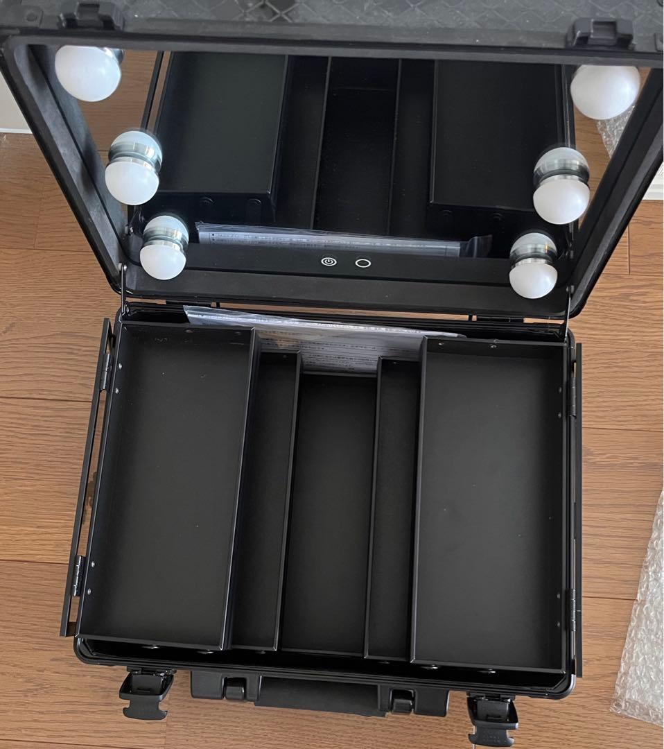 【美品】Francfrancフランフランヴァリーズ ハリウッドボックス ブラック