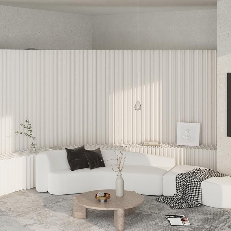 紙製パーテーション陳列展示台高さ2ｍ長さ2-3ｍ組立不要折りたたみ衝立仕切り