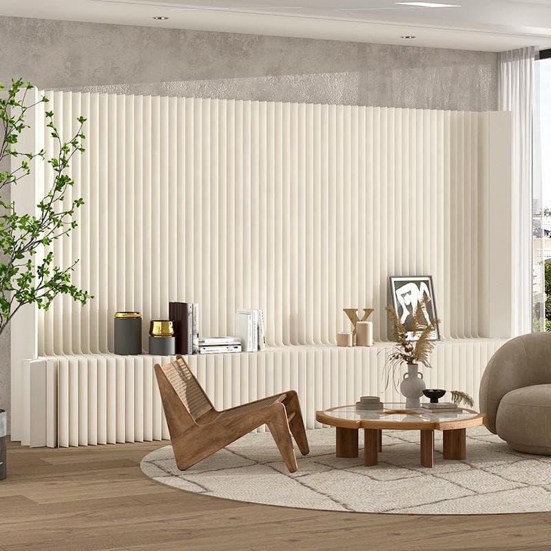 紙製パーテーション陳列展示台高さ2ｍ長さ2-3ｍ組立不要折りたたみ衝立仕切り