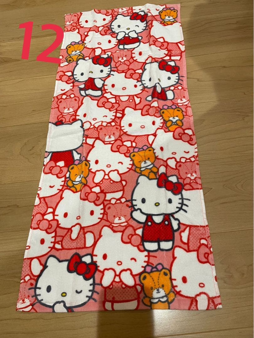 サンリオ ハローキティ けろっぴ ロッツォ タオル まとめ売り 12枚セット
