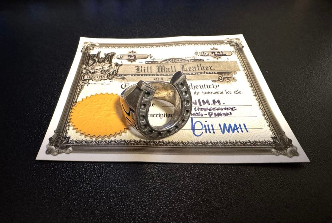 BWLマークマホーニ　ホースシューリング