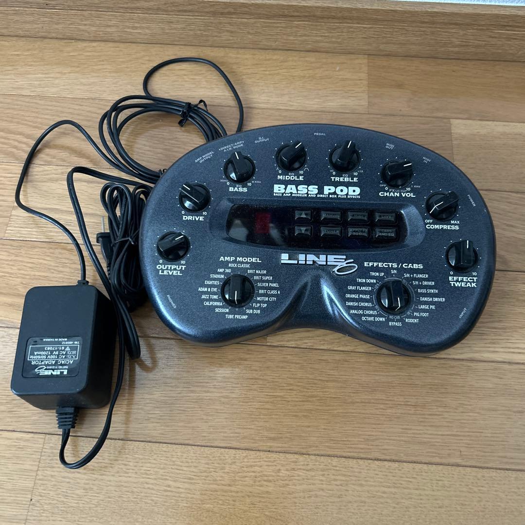 LINE 6 BASS POD ベースアンプシミュレータ