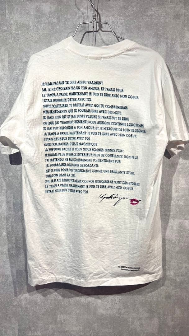 【激レア/新品】1992 KOIZUMIX PRODUCTION Tシャツ:Ｌ