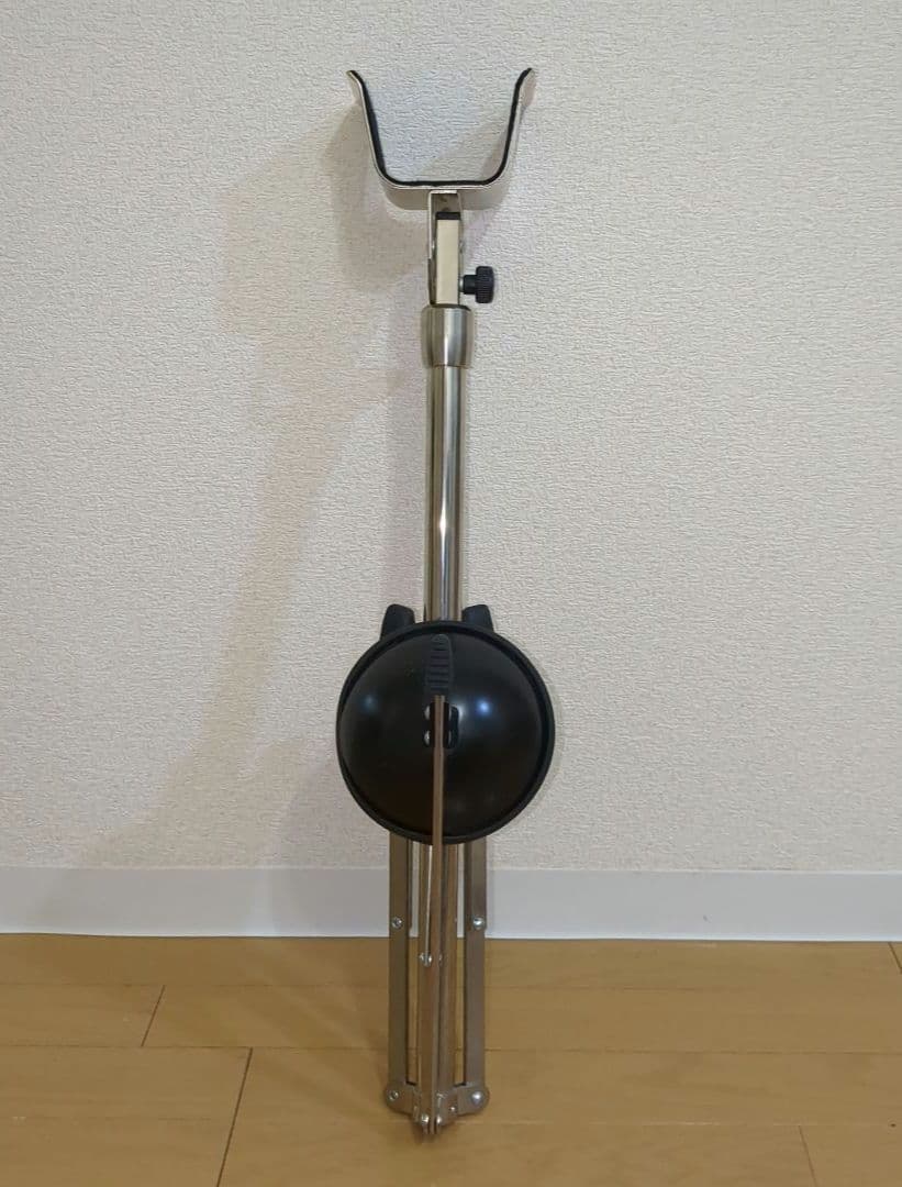 K&M　バスクラリネット兼ファゴット用スタンド　高さ調整可能