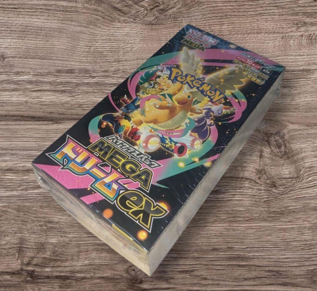 【新品未開封】ポケモンカード MEGA ドリームex 1BOX シュリンクつき